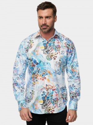 Robert Graham Apex Long Sleeve Button Down Shirt Big Big | MLFXDA324