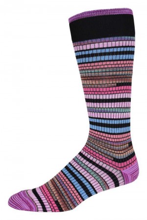 Robert Graham Baja Sock Czarne | EFQYMD578