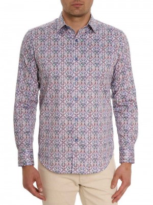 Robert Graham Caracas Long Sleeve Button Down Shirt Multi | DIKPNS182