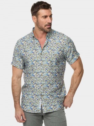 Robert Graham Craso Short Sleeve Button Down Shirt Multi | KDJUMP930