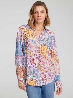 Robert Graham Gabriela Shirt Multi | CXRZFQ607