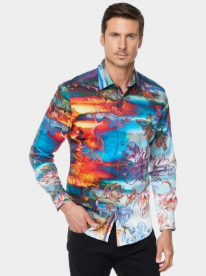 Robert Graham Inverness Long Sleeve Button Down Shirt Multi | YUKEVT673