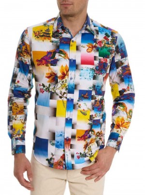 Robert Graham Koa Long Sleeve Button Down Shirt Multi | WXTVNL953