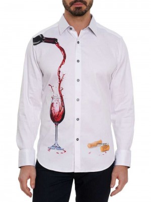 Robert Graham Pinot Noir 2 Long Sleeve Button Down Shirt Classic | UYABIV263