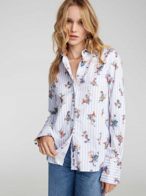 Robert Graham Priscilla Shirt Multi | VXJEMQ374