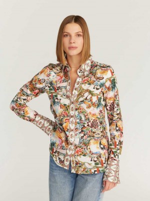 Robert Graham Priscilla Woven Shirt Multi | IPKZQN461