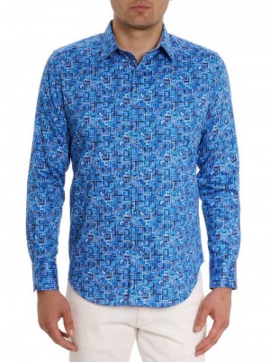 Robert Graham Seas The Day Long Sleeve Button Down Shirt Classic | NHGVMI738