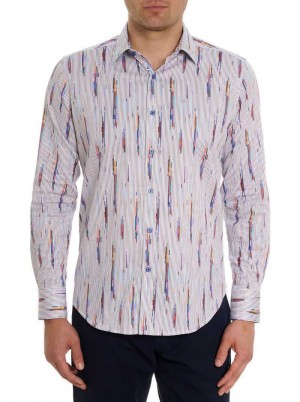 Robert Graham Shipping Lines Long Sleeve Button Down Shirt Multi | IWLUOA547