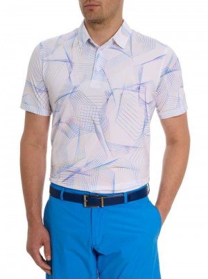 Robert Graham Sidecar Polo Białe | PKHTWB372