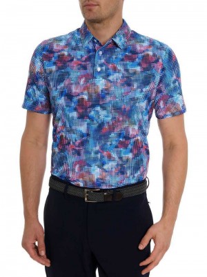 Robert Graham Storm Watch Polo Multi | UMRDFZ471