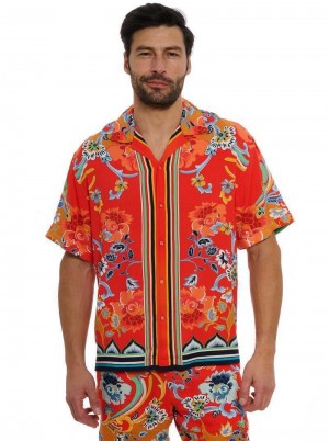 Robert Graham Taj Short Sleeve Button Down Shirt Multi | YOELNT478