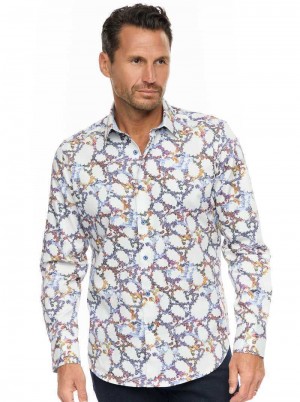 Robert Graham Westlan Long Sleeve Button Down Shirt Multi | FMJVIP293