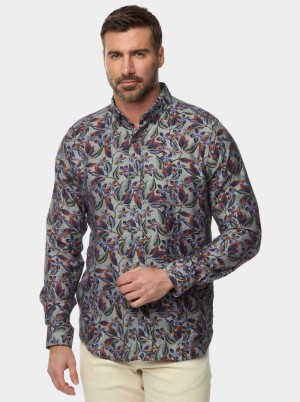 Robert Graham Ziton Long Sleeve Button Down Shirt Multi | MOUINK907