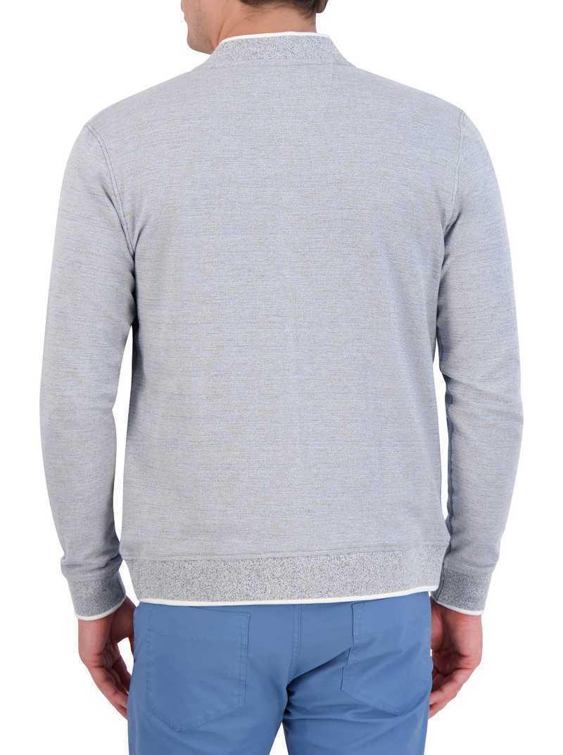 Robert Graham Ackerman Long Sleeve Knit Niebieskie | UTYJXO859