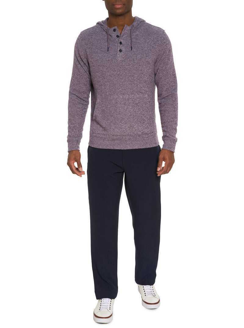 Robert Graham Ainsworth Performance Long Sleeve Knit Fioletowe | VGYUBN196