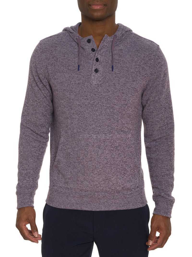 Robert Graham Ainsworth Performance Long Sleeve Knit Fioletowe | VGYUBN196