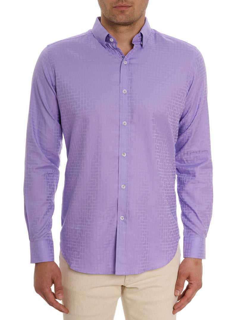 Robert Graham Amory Long Sleeve Button Down Shirt Czarne | KQLDCA517