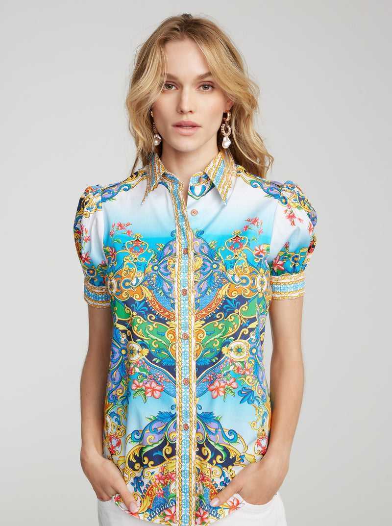 Robert Graham Angie Shirt Multi | WUIBRO850