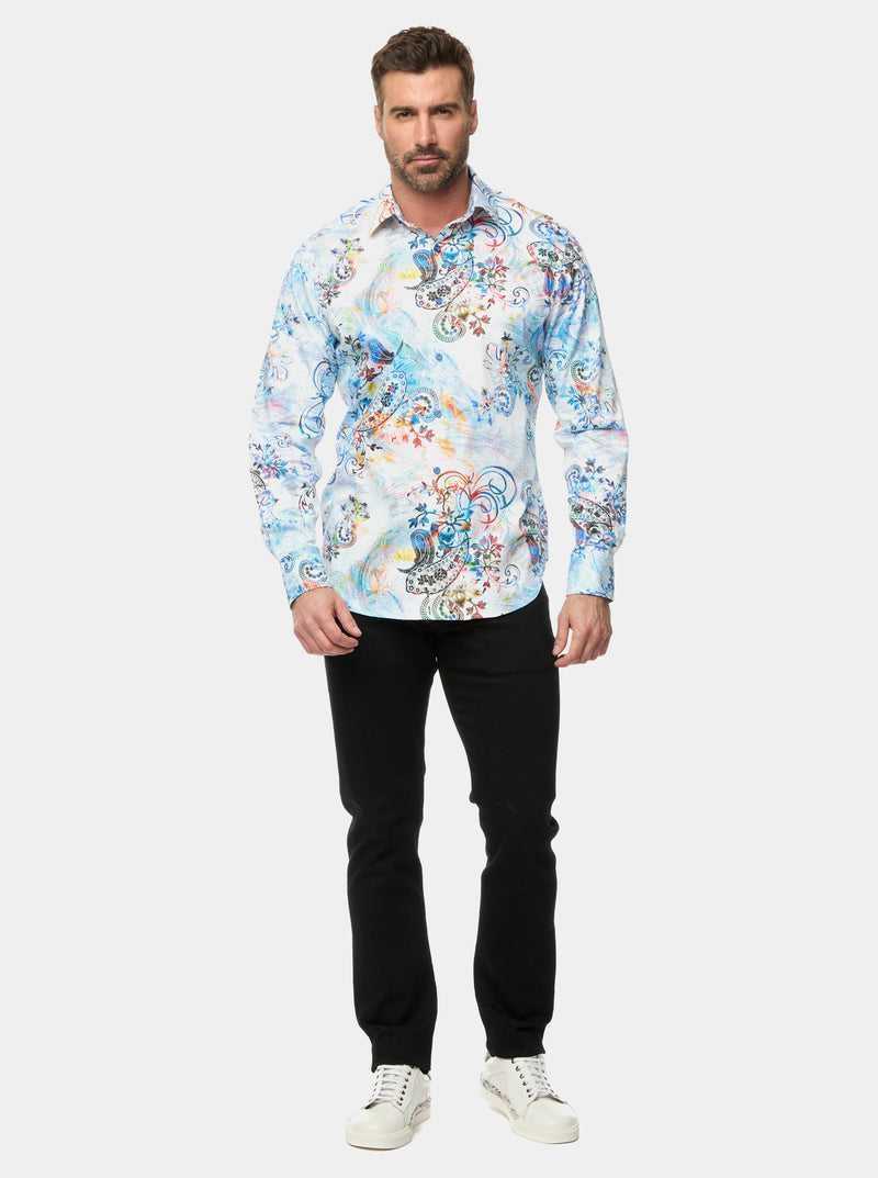 Robert Graham Apex Long Sleeve Button Down Shirt Big Big | MLFXDA324