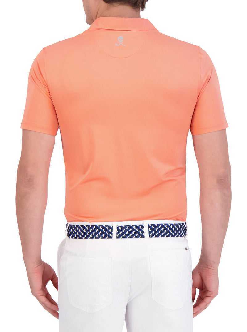 Robert Graham Axelsen Performance Polo Niebieskie | WXBLUY203