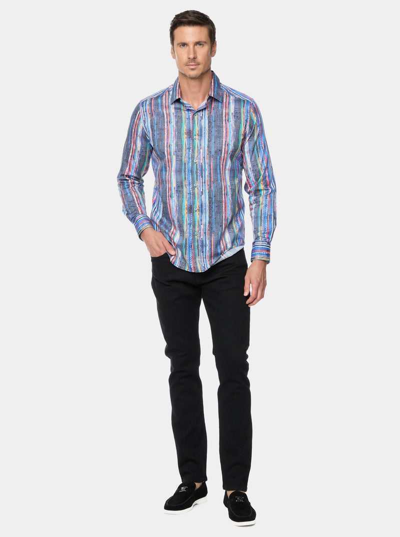 Robert Graham Baja Long Sleeve Button Down Shirt Multi | WPTGNK197