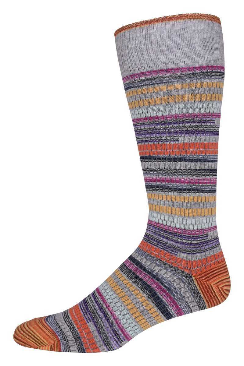 Robert Graham Baja Sock Szare | XSPNQK086