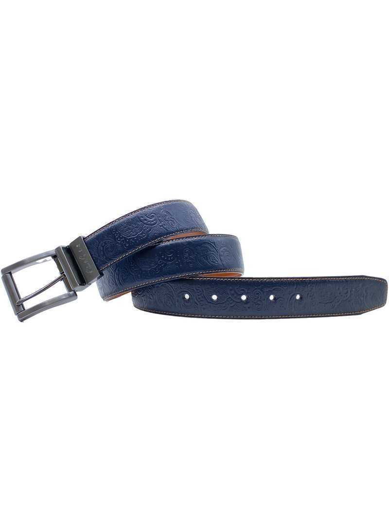 Robert Graham Battlestar Reversible Belt Granatowe | SNVIHA462