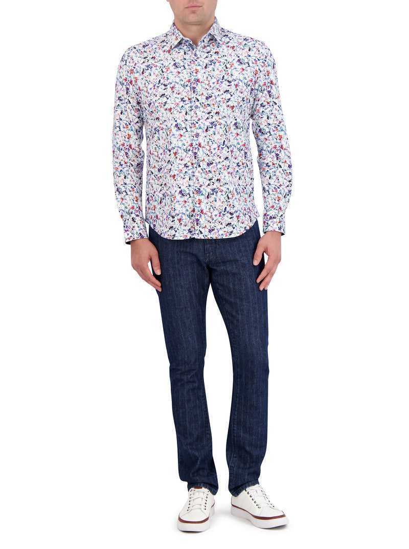 Robert Graham Bavaro Motion Long Sleeve Button Down Shirt Multi | KOMNSB031