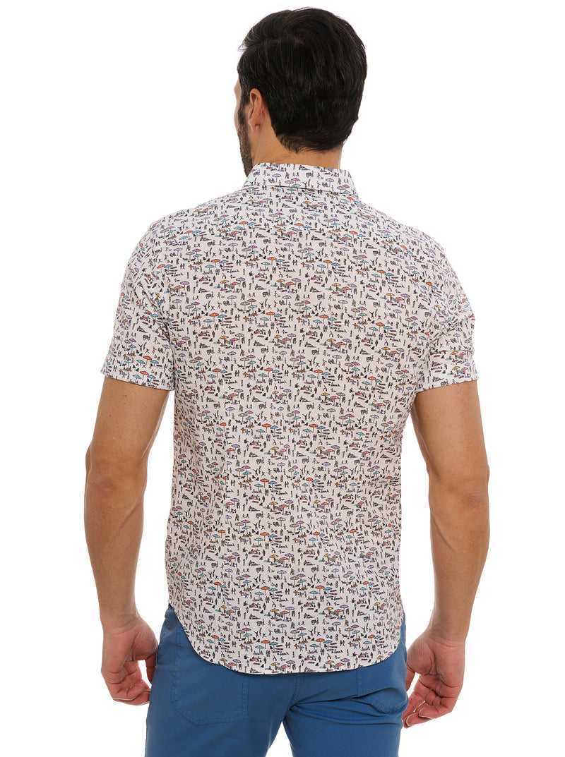 Robert Graham Beach Bound Short Sleeve Button Down Shirt Multi | UQSEHC170