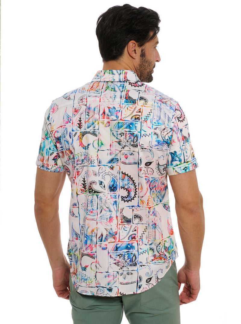 Robert Graham Belize Short Sleeve Button Down Shirt Multi | IGMUDF915