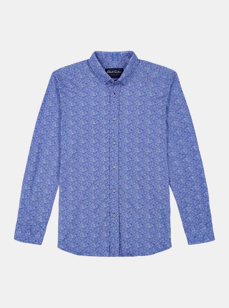 Robert Graham Boden Long Sleeve Button Down Shirt Niebieskie | MUFYDJ703