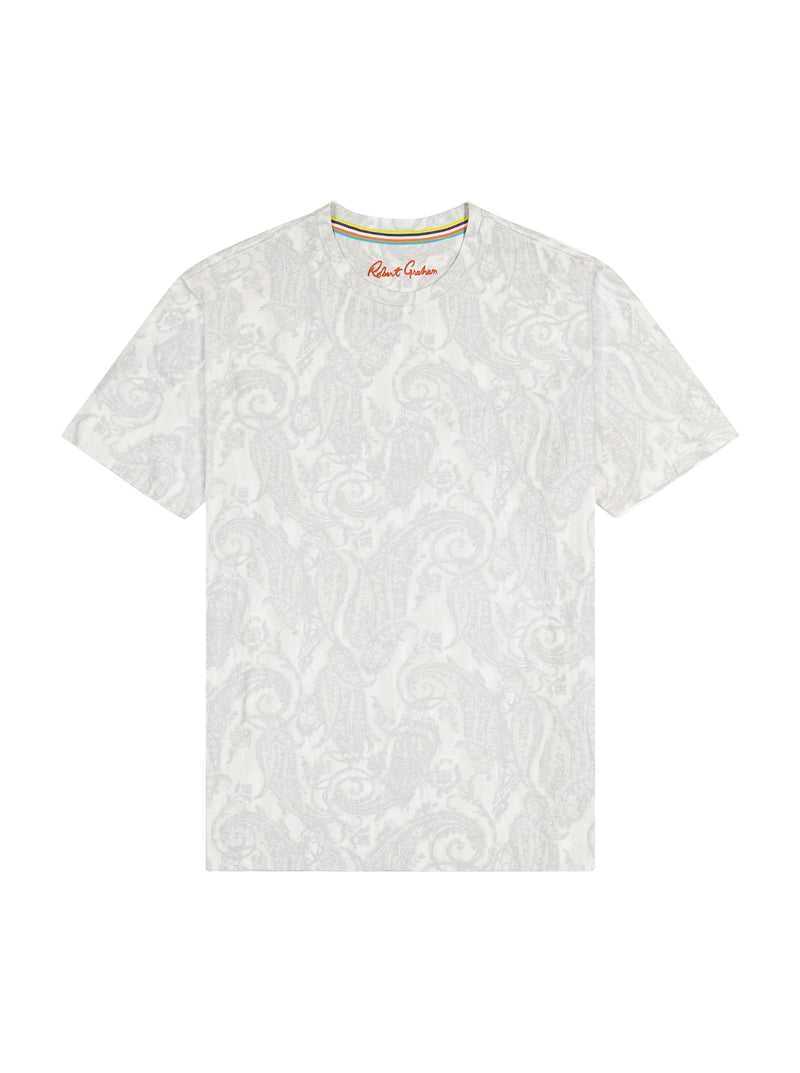 Robert Graham Bodhi T-shirt Granatowe | IGSUWQ015