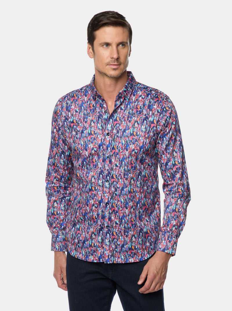 Robert Graham Brighton Long Sleeve Button Down Shirt Multi | RZUBHW863