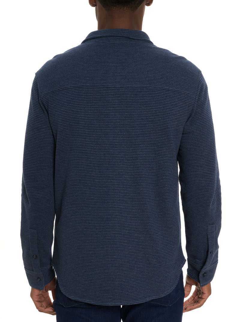 Robert Graham Brunner Long Sleeve Knit Indygo | SXNOAJ094