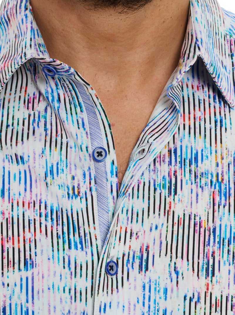 Robert Graham Delray Long Sleeve Knit Shirt Multi | KTZEOX410