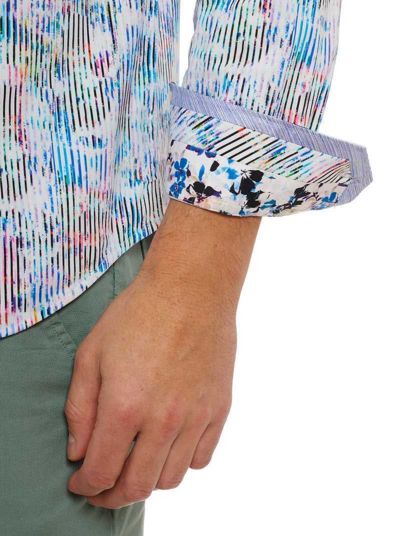 Robert Graham Delray Long Sleeve Knit Shirt Multi | KTZEOX410