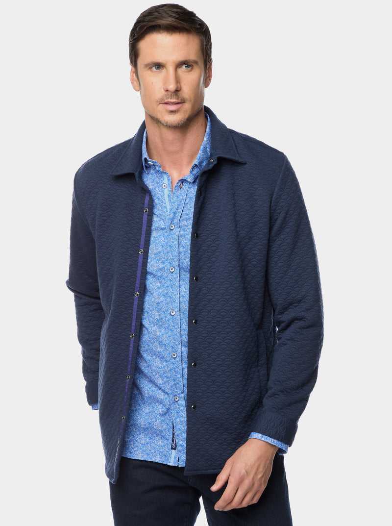 Robert Graham Downey Long Sleeve Knit Jacket Tailored | OTEHMC796