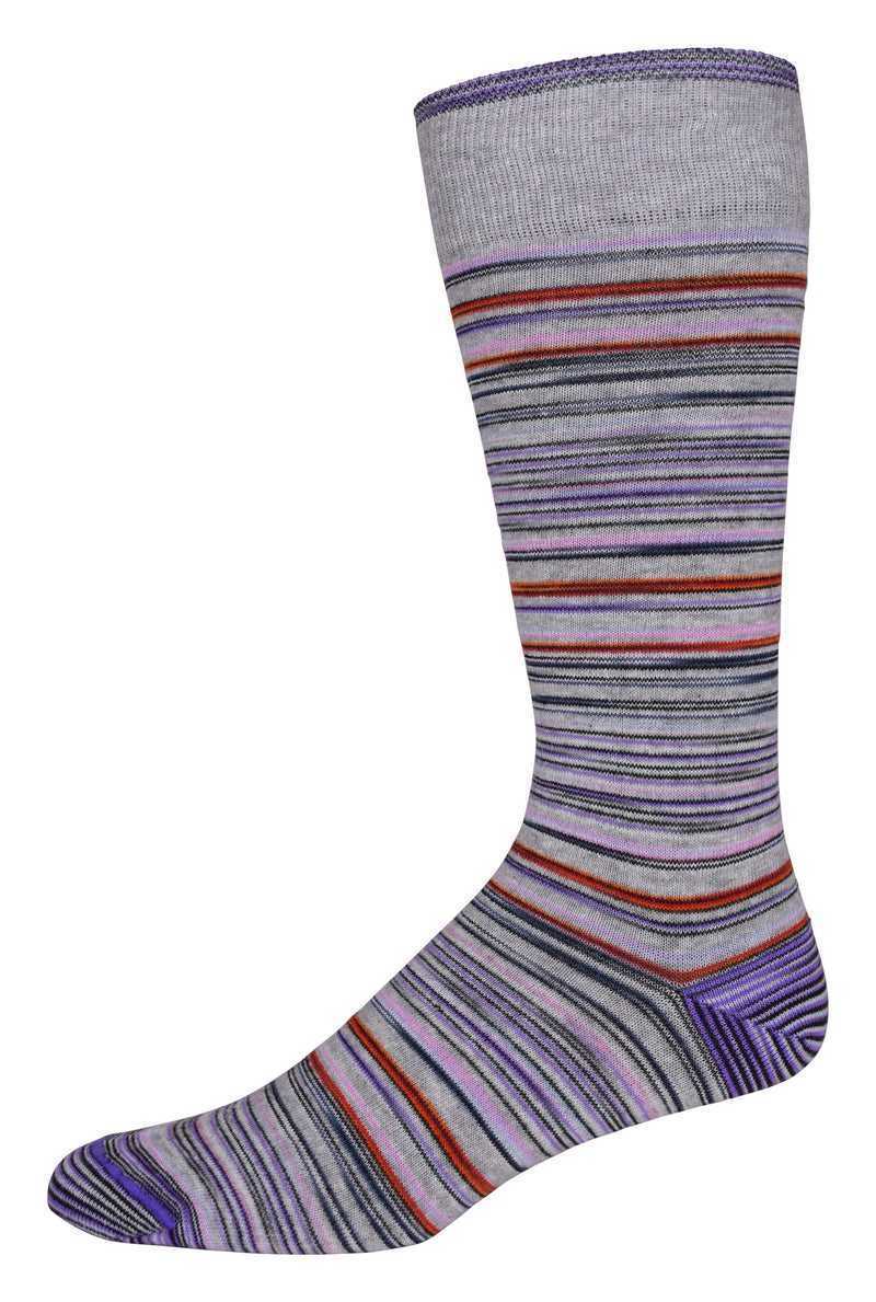 Robert Graham Drakeswood Sock Szare | BMTGDZ639