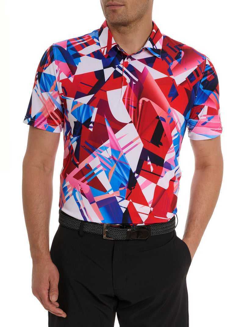 Robert Graham Driftwood Polo Niebieskie | GJDIHL871