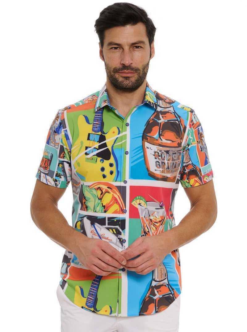 Robert Graham Fiesta De Verano Short Sleeve Button Down Shirt Multi | JVRAFK297