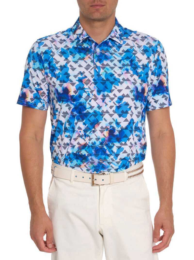 Robert Graham Fisher Performance Polo Multi | LARYHO654