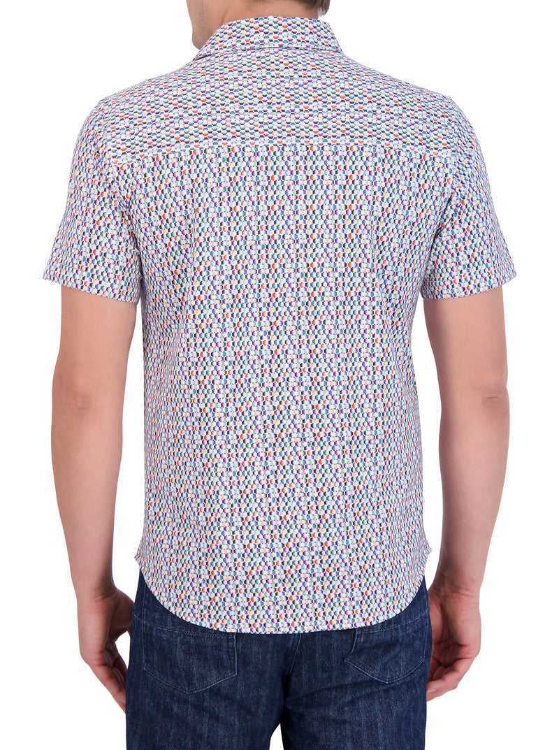 Robert Graham Flamenco Motion Short Sleeve Knit Shirt Multi | VIBQOD905