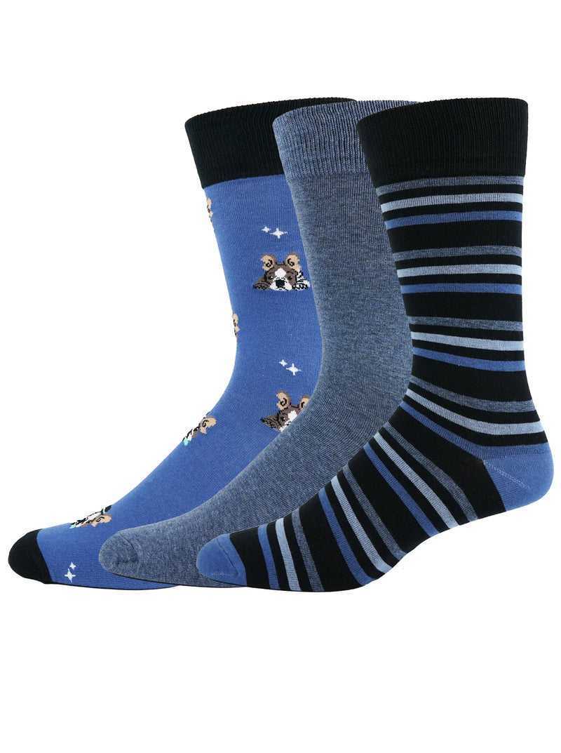 Robert Graham Frenchie 3 Pack Socks Multi | ZVBXYN593