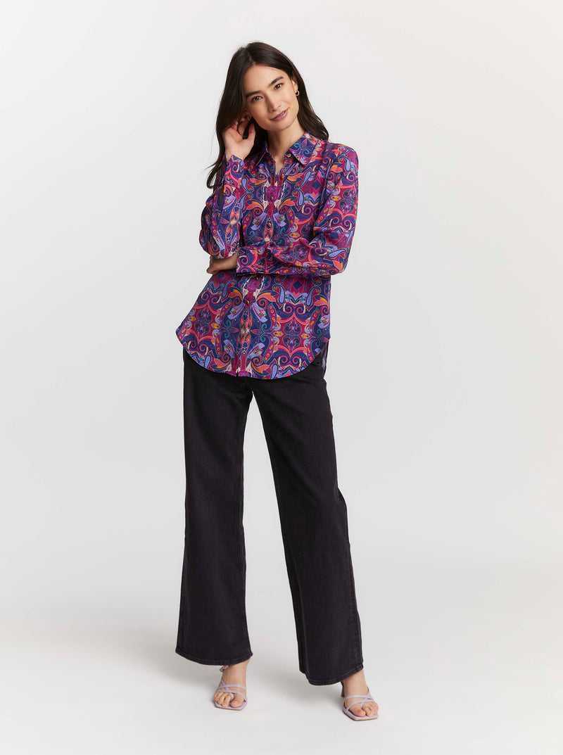 Robert Graham Gabriela Shirt Multi | MWKGAV126