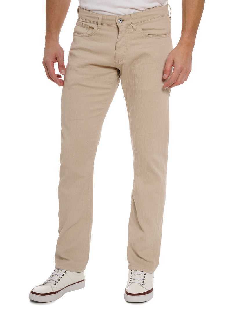 Robert Graham Grant Pant Granatowe | YDIGRO346