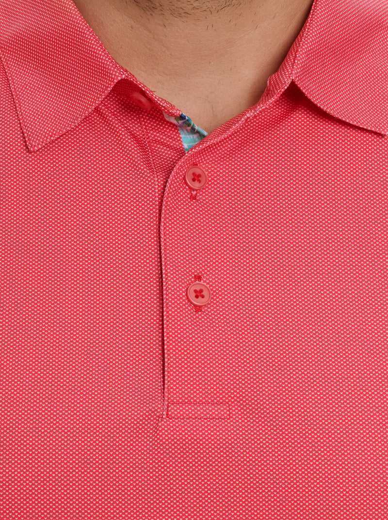 Robert Graham Hyde Performance Polo Szare | WYPVHQ173