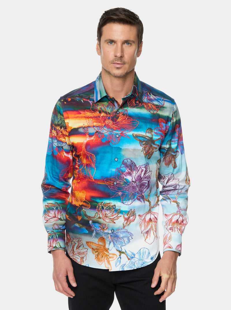 Robert Graham Inverness Long Sleeve Button Down Shirt Multi | YUKEVT673