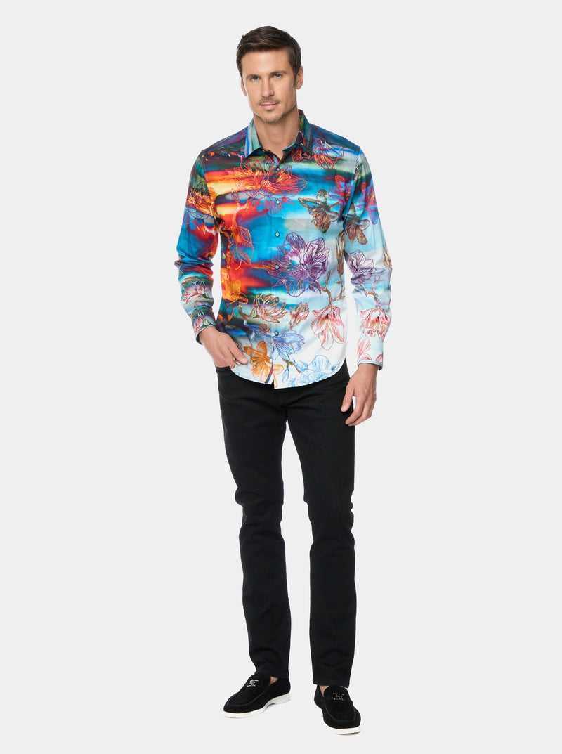 Robert Graham Inverness Long Sleeve Button Down Shirt Multi | YUKEVT673