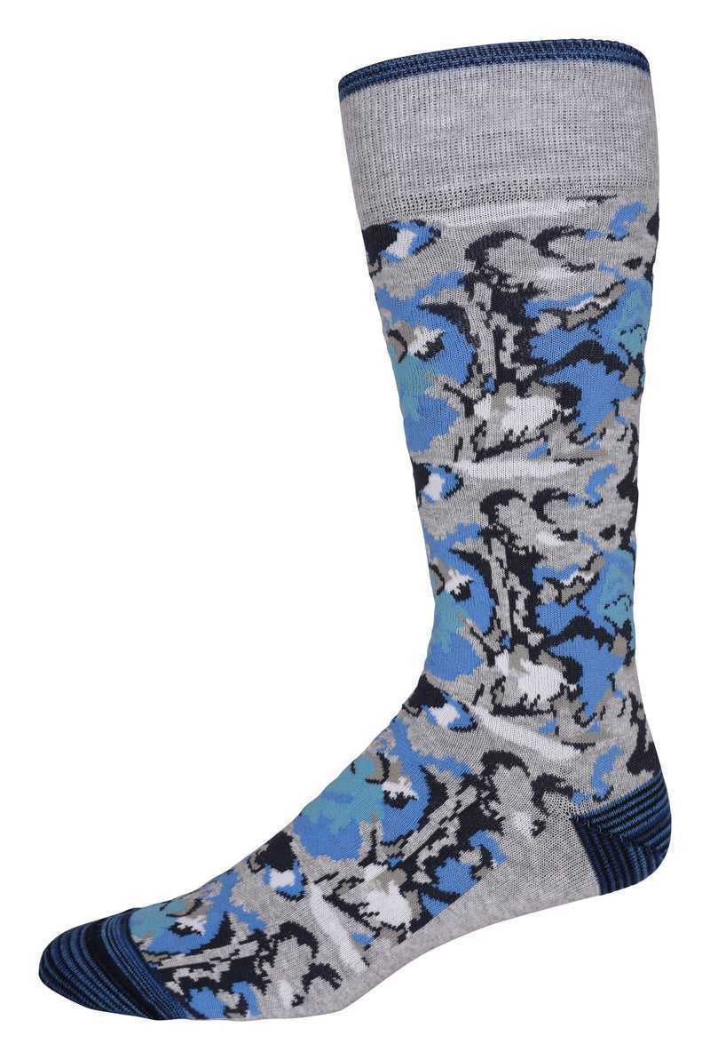 Robert Graham Ipswich Sock Szare | NEVYDU701