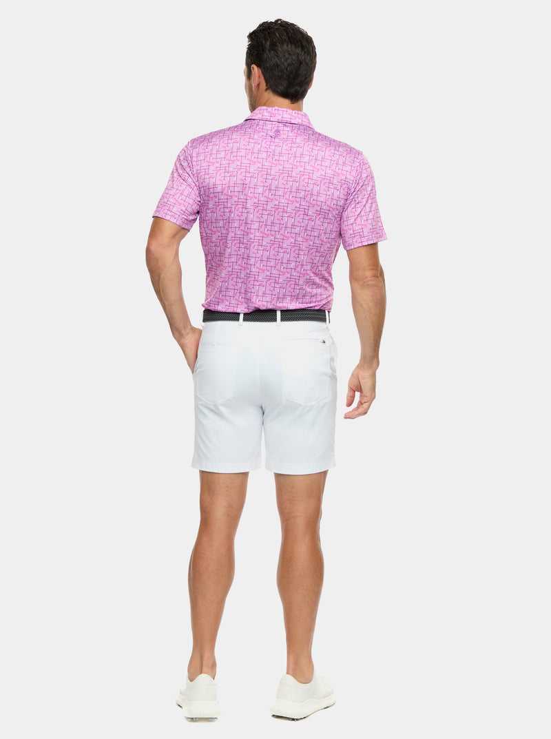 Robert Graham Iron Play Knit Polo Berry | JCBTUQ872